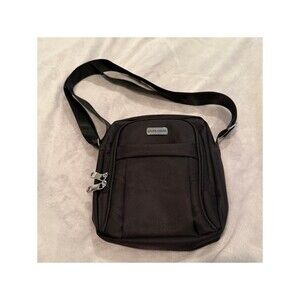 Pierre Cardin Men's Black Small Crossbody Bag